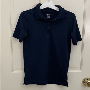 Lands' End Kids Navy Blue Polo Shirt. Size S (8)